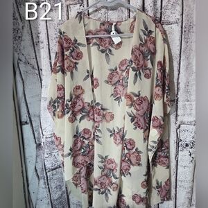 Floral Kimono Cardigan